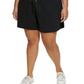 Calvin Klein Women's High Waist Cotton Shorts Black
