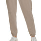 Calvin Klein Women's Garment Dye Smocked Waist Joggers Brown Size Medium