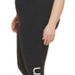 Calvin Klein Women's Logo High Waist Leggings Black Size 1X
