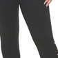 Calvin Klein Women's 7/8 Length Logo Leggings Black Size 1X