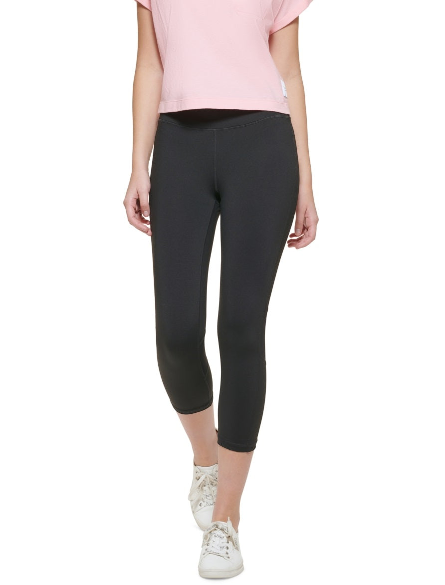 Calvin Klein Women's Bungee Hem Pocket Cotton T-Shirt Pink Size XX-Large