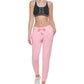 Calvin Klein Women's Outline Logo Joggers Pink Size Medium