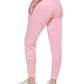 Calvin Klein Women's Outline Logo Joggers Pink Size Medium