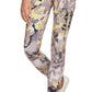 Calvin Klein Women's Floral Print 7/8 Leggings Brown Size X-Large