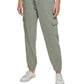 Calvin Klein Women's Cargo Joggers Green Size X-Large