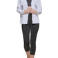 Calvin Klein Women's Zip Hoodie White Size Medium