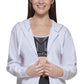 Calvin Klein Women's Zip Hoodie White Size Medium