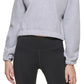 Calvin Klein Women's Zip Neck Pullover Gray Size Medium