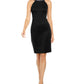 Calvin Klein Women's Embellished Sheath Dress Black Size 4