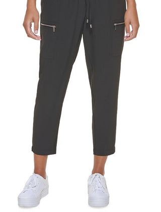 Calvin Klein Women's Tech Stretch Pants Black Size Medium