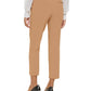 Calvin Klein Women's Slim Ankle Pants Brown Size 4Petite