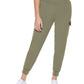 Calvin Klein Women's Matte Jersey Cargo Jogger Pants Green