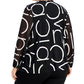 Calvin Klein Women's Split Neck Sheer Sleeve Top Black Size 3X