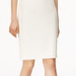 Calvin Klein Women's Puff Sleeve Dress White Size 8