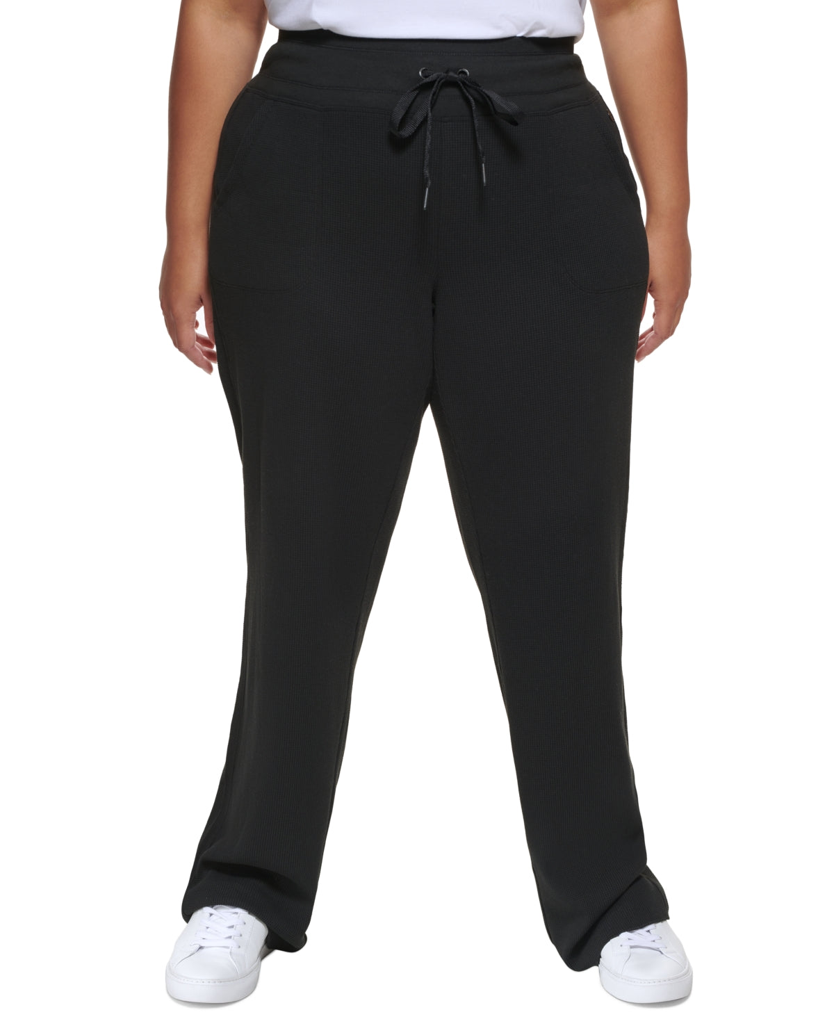 Calvin Klein Women's Thermal Pants Black Size 1X