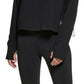 Calvin Klein Women's Long Sleeve Crewneck Tee Black Size XX-Large