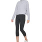 Calvin Klein Women's Ribbed Long Sleeve Turtleneck Top Gray Size X-Large