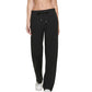 Calvin Klein Women's Ribbed Track Pants Black Size Medium