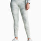 Calvin Klein Women's Performance Printed High Waist Length Leggings Gray Size L