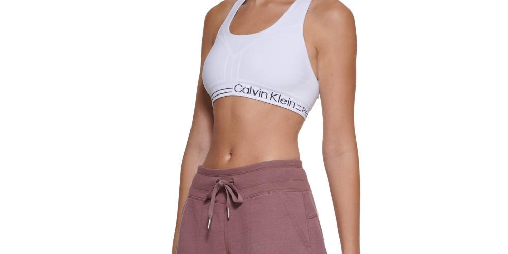 Calvin Klein Women's French Terry Shorts Pink Size X-Small