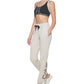 Calvin Klein Women's Graphic Joggers Brown Size Medium