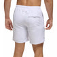 Calvin Klein Men's Logo 7 Volley Swim Trunks White Size Large