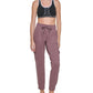 Calvin Klein Women's Slim Fit Cargo Jogger Pants Pink Size Large