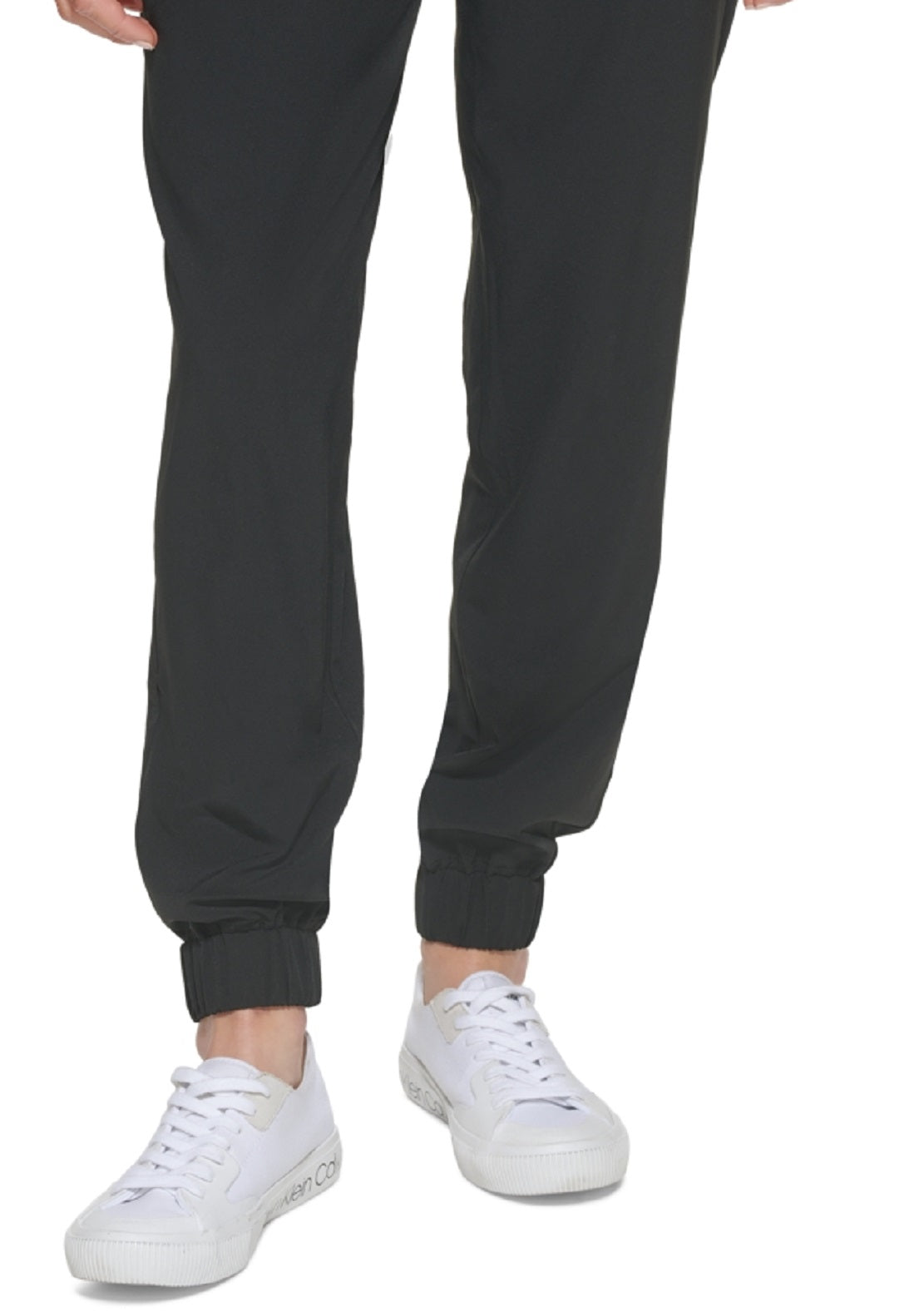 Calvin Klein Women's Tech Stretch Jogger Pant Black Size Large