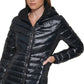 Calvin Klein Women's Hooded Puffer Coat Black Size Small