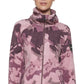 Calvin Klein Women's Mock Neck Zippered Sweatshirt Brown Size Large