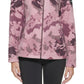 Calvin Klein Women's Mock Neck Zippered Sweatshirt Brown Size Large