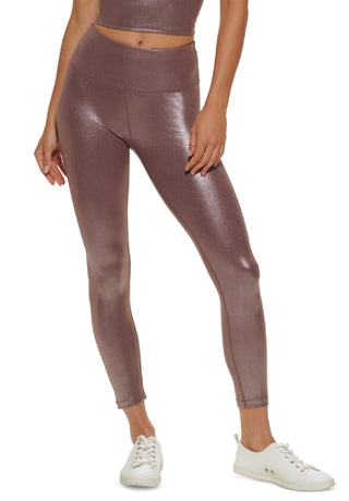 Calvin Klein Women's Printed Strappy Back Tank Top Brown Size Medium