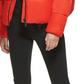 Calvin Klein Women's Hooded Boxy Puffer Jacket Red Size Large