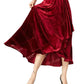 Calvin Klein Women's Burnout Velvet Maxi Dress Red Size 10