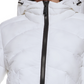Calvin Klein Women's Hooded Packable Puffer Coat White Size Large