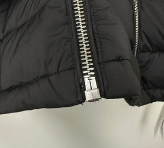 Calvin Klein Women's Petite Fleece-Lined Hooded Anorak Raincoat Black Size Petite XXL