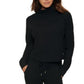 Calvin Klein Women's Long Sleeve Turtleneck Black Size XX-Large