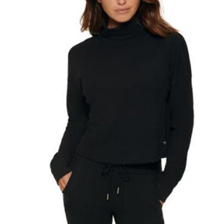 Calvin Klein Women's Long Sleeve Turtleneck Black Size XX-Large