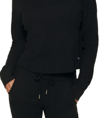 Calvin Klein Women's Long Sleeve Turtleneck Black Size X-Small