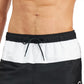 Calvin Klein Men's Quick Dry Upf 50+ Colorblocked Trunks Black Size XX-Large