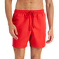 Calvin Klein Men's Volley Swim Trunks Red Size XL
