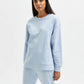 Calvin Klein Women's Fleece Sweatshirt Blue Size Small