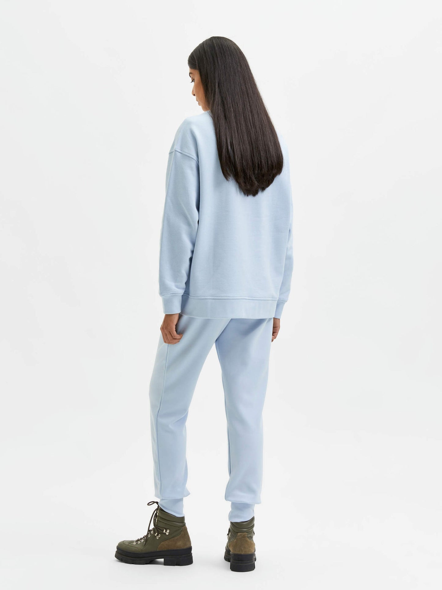 Calvin Klein Women's Fleece Sweatshirt Blue Size Small