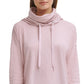 Calvin Klein Women's Funnel Neck High Low Top Pink Size Medium
