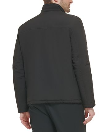 Calvin Klein Men's Sherpa Lined Classic Soft Shell Jacket Black Size XX-Large