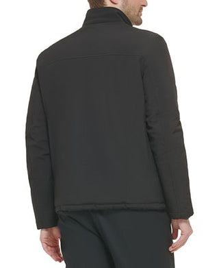 Calvin Klein Men's Sherpa Lined Classic Soft Shell Jacket Black Size XX-Large