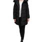 Calvin Klein Women's Hooded Puffer Coat Black Size Medium