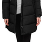 Calvin Klein Women's Hooded Puffer Coat Black Size Medium