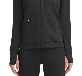 Calvin Klein Women's Hooded Jacket Black Size Small