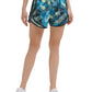 Calvin Klein Women's Printed Shorts Green Size X-Small
